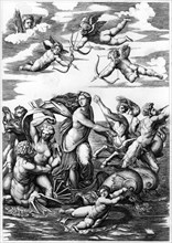 'The Triumph of Galatea', 1512 (1849).Artist: L Delaistre