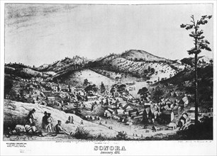 Sonora, California, 1852 (1937).Artist: Pollard & Britton