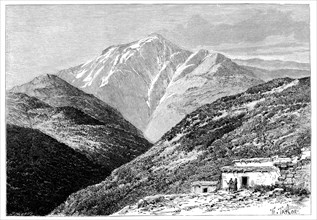 Jebel Tiza, North Africa, 1895.Artist: Barbant