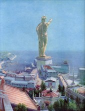 The Colossus of Rhodes, Greece, 1933-1934. Artist: Unknown