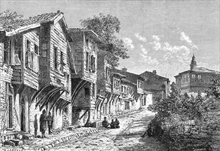Scutari, Turkey, 1895.Artist: D Lancelot