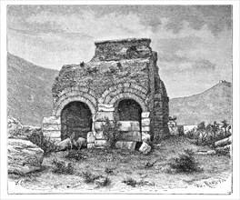 The prison of St Paul, Ephesus, Turkey, 1895.Artist: Armand Kohl