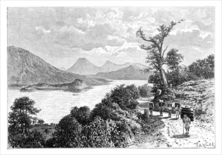 Lake Atitlan, Guatemala, c1890. Artist: Unknown