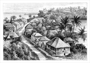 View of Basse-Terre, Guadeloupe, c1890. Artist: Unknown
