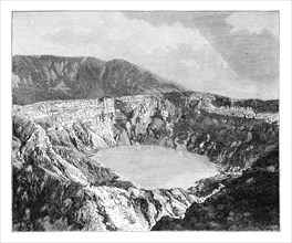 'One of the Three Craters of Poas', c1890. Artist: Unknown