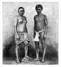 Young Talamancas Indians, Central America, c1890. Artist: Unknown