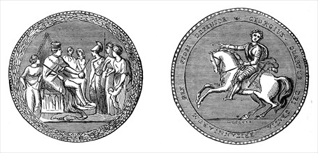The Great Seal of King George IV, c1895. Artist: Unknown