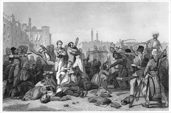 'Massacre at Cawnpore', 1857, (c1860). Artist: Unknown