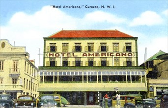 The Hotel Americano, Curacao, Netherlands Antilles, c1900s. Artist: Unknown