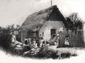 A South American shack, c1900s. Artist: Unknown