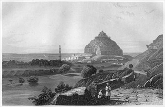 The Fortress of Dowlatabad in the Deccan Plateau, India, c1860. Artist: Unknown