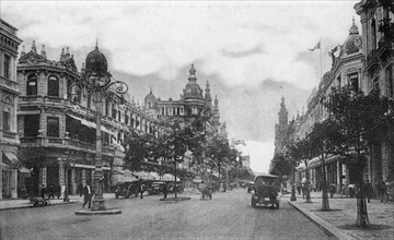 Avenida Rio Branco, Rio de Janeiro, Brazil, early 20th century. Artist: Unknown