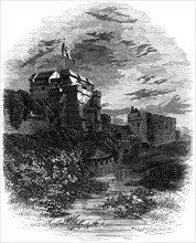 Carlisle Castle, Carlisle, Cumbria, 19th century.Artist: Bale & Hulman