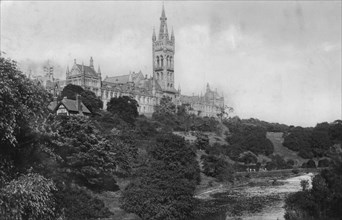Glasgow University, Glasgow, early 20th century. Artist: Unknown