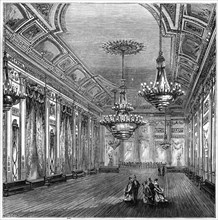 The ballroom at Willis's Rooms, London, 1891. Artist: Unknown