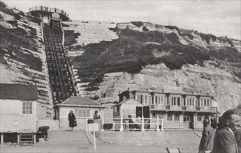 The cliff lift at Bournemouth, Dorset, early 20th century. Artist: Unknown