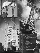 'A visit to the BBC', 1937. Artist: Unknown