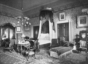President Harrison's bedroom at the White House, Washington DC, USA, 1908. Artist: Unknown