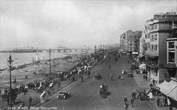 King's Road, Brighton, East Sussex, early 20th century. Artist: Unknown