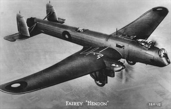 'Fairey Hendon'. Artist: Unknown