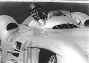 Fangio, French Grand Prix, Rheims, France, 1954. Artist: Unknown