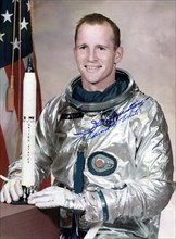Edward Higgins White II (1930-1967), American astronaut, 1960s. Artist: Unknown