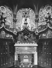 The Chaucer Room, Cardiff Castle, Wales, 1924-1926. Artist: HN King