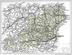 Map of Aberdeenshire, 1924-1926. Artist: Unknown
