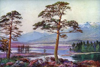 'On Loch Tulla, Black Mount, Argyllshire', Scotland, 1924-1926.Artist: FC Varley