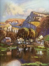 'Cheddar Gorge, Somerset', 1924-1926.Artist: Louis Burleigh Bruhl