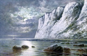 'Beachy Head, Sussex', 1924-1926.Artist: JW Gozzard