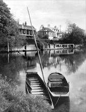 The Thames near Weybridge, Surrey, England, 1924-1926. Artist: Unknown