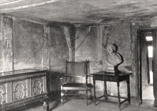 Interior of Shakespeare's house, Stratford-upon-Avon, Warwickshire, England, 1924-1926. Artist: Unknown