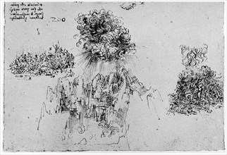 Sketch of the Last Judgement, late 15th or early 16th century (1954). Artist: Leonardo da Vinci