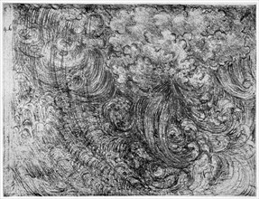'End of the World', c1514-1515 (1954). Artist: Leonardo da Vinci