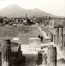 The forum of Pompeii, Italy, 1894. Creator: Unknown.