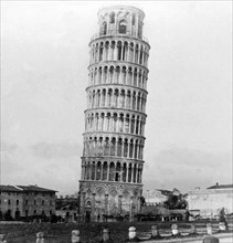 The Leaning Tower of Pisa, Italy, 1892. Artist: Unknown