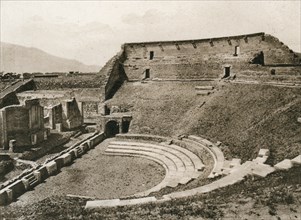 Teatro tragico, Pompeii, Italy, c1900s. Creator: Unknown.