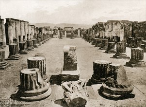 Basilica, Pompeii, Italy, c1900s. Creator: Unknown.