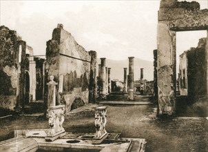 Casa di Cornelio Rufo, Pompeii, Italy, c1900s. Creator: Unknown.