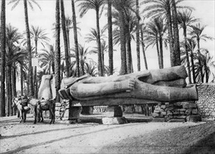 The Statue of Rameses II, Cairo, Egypt, c1920s. Artist: Unknown