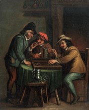 'Backgammon Players'. Artist: Unknown