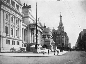Congress Hall and Avenida Callao, Buenos Aires, Argentina. Artist: Unknown