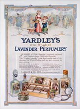 Advert for Yardley's Old English Lavender perfumery, 1923. Artist: Unknown