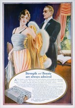 Advert for Sargol body shaping compound, 1921. Artist: Unknown