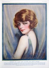 Pond's Cream advert, 1928. Artist: Unknown