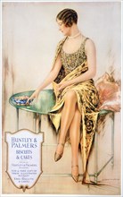 Advert for Huntley and Palmers biscuits, 1929. Artist: Unknown