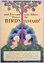 Bird's Custard advert, 1928. Artist: Unknown