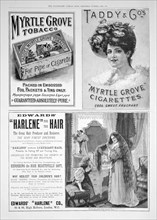 An advertising page in the Illustrated London News, Christmas number, 1896. Artist: Unknown