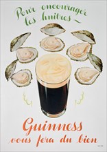 Guinness advert, 1936. Artist: Unknown